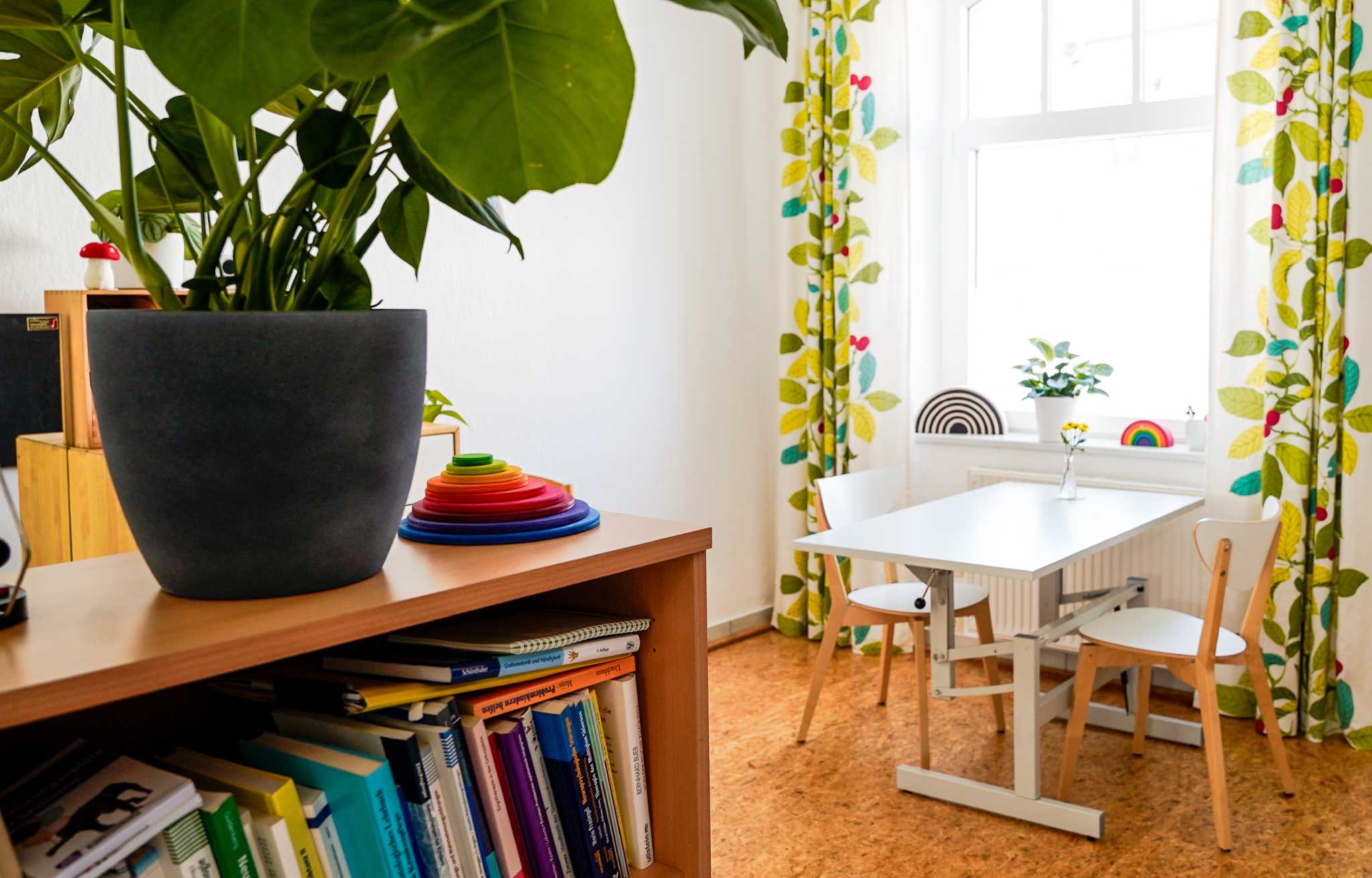 Der Eingang der Praxis